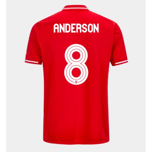 Moški Nogometni dresi Nottingham Forest Elliot Anderson #8 Domači 2025-26 Kratek Rokav